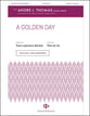 A Golden Day SATB choral sheet music cover